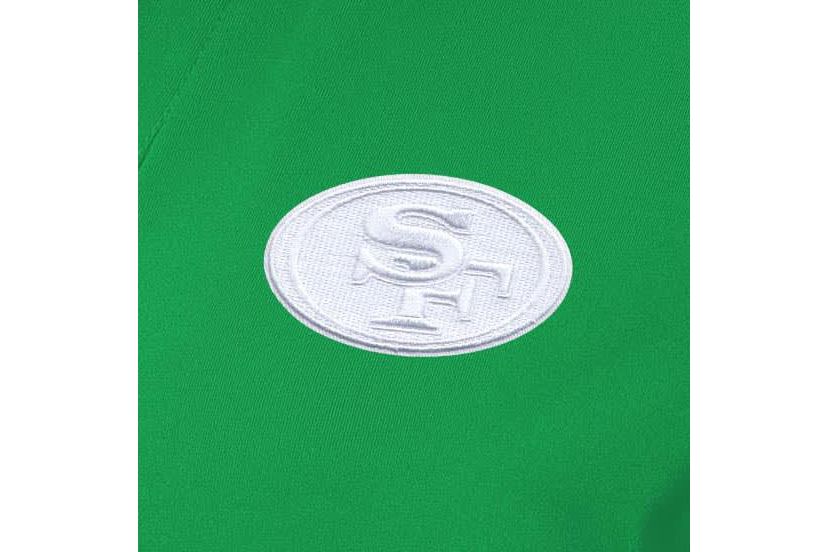 St. Patricks Day NFL San Francisco 49ers Womens Era Polo