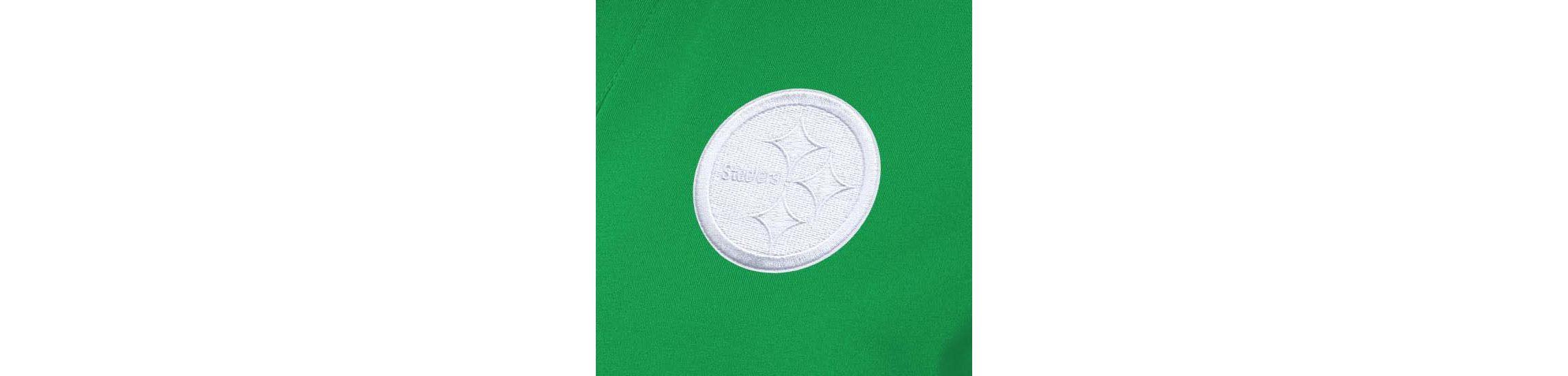 St. Patricks Day NFL Pittsburgh Steelers Womens Era Polo