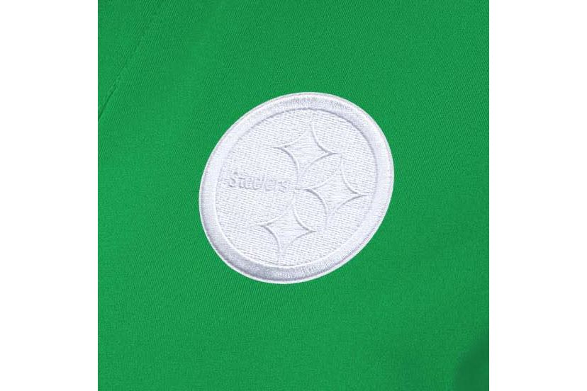 St. Patricks Day NFL Pittsburgh Steelers Womens Era Polo
