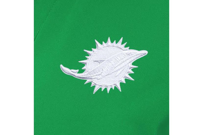 St. Patricks Day NFL Miami Dolphins Womens Era Polo