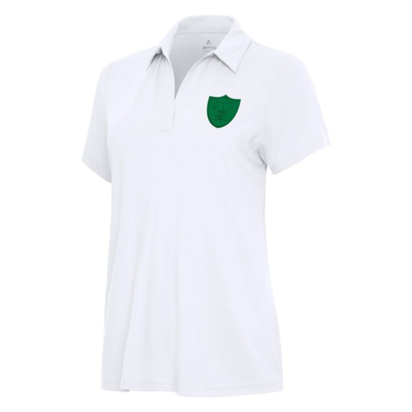 St. Patricks Day NFL Las Vegas Raiders Womens Era Polo