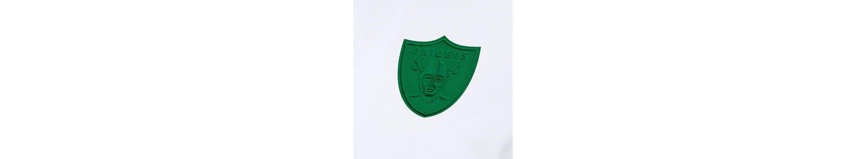 St. Patricks Day NFL Las Vegas Raiders Womens Era Polo