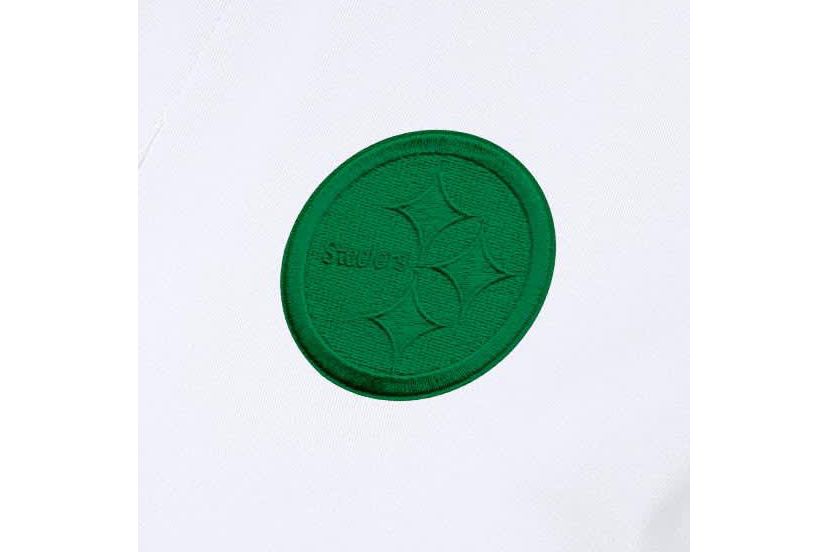 St. Patricks Day NFL Pittsburgh Steelers Womens Era Polo