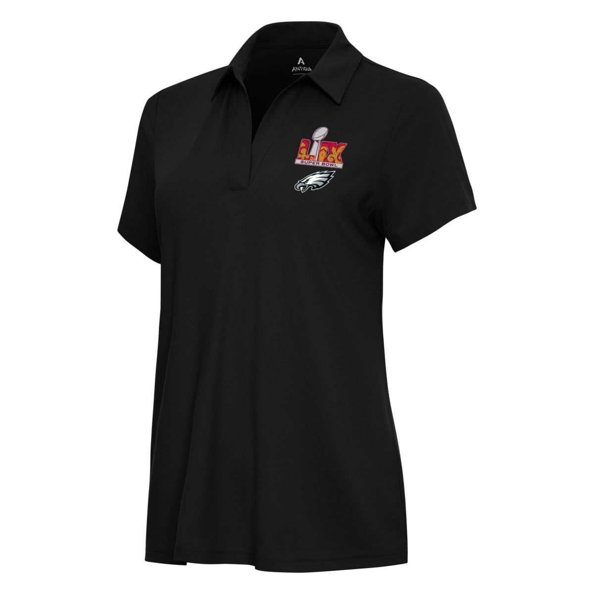 Antigua NFL Philadelphia Eagles SB LIX 2025 Womens Era Polo