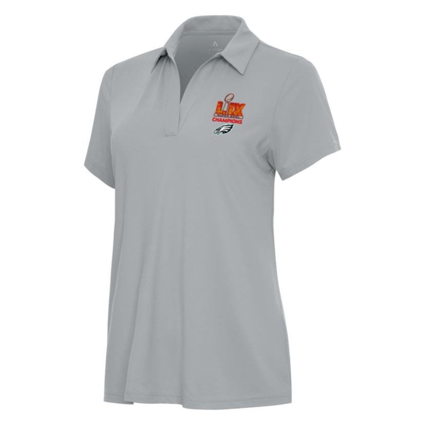 Antigua NFL Philadelphia Eagles SB LIX Champions 2025 Womens Era Polo
