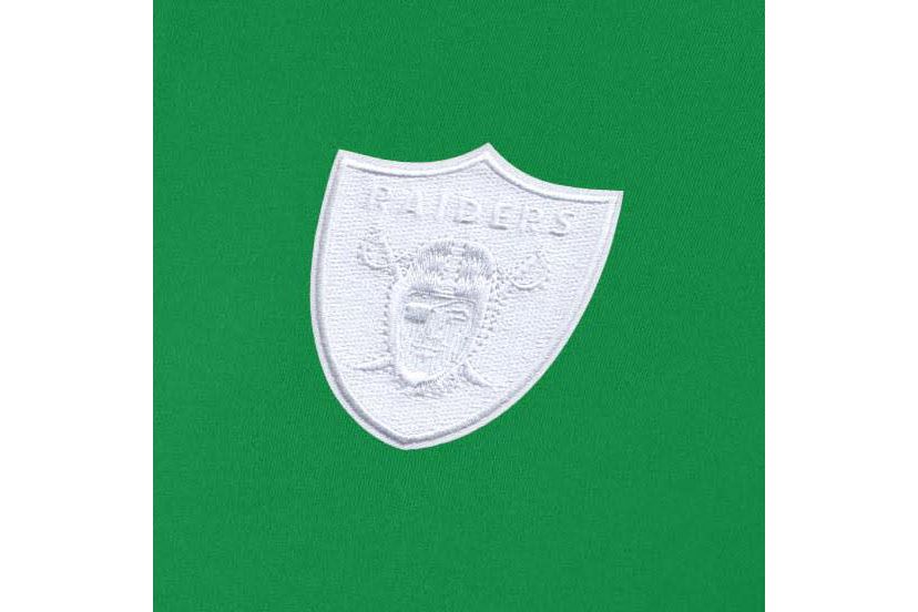 St. Patricks Day NFL Las Vegas Raiders Womens Intent 1/4 Zip