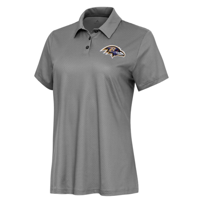 Antigua NFL Baltimore Ravens Womens Rings Polo