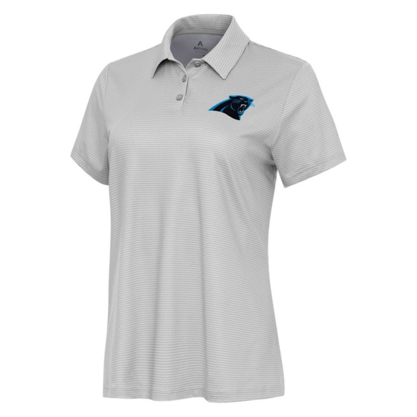 Antigua NFL Carolina Panthers Womens Rings Polo