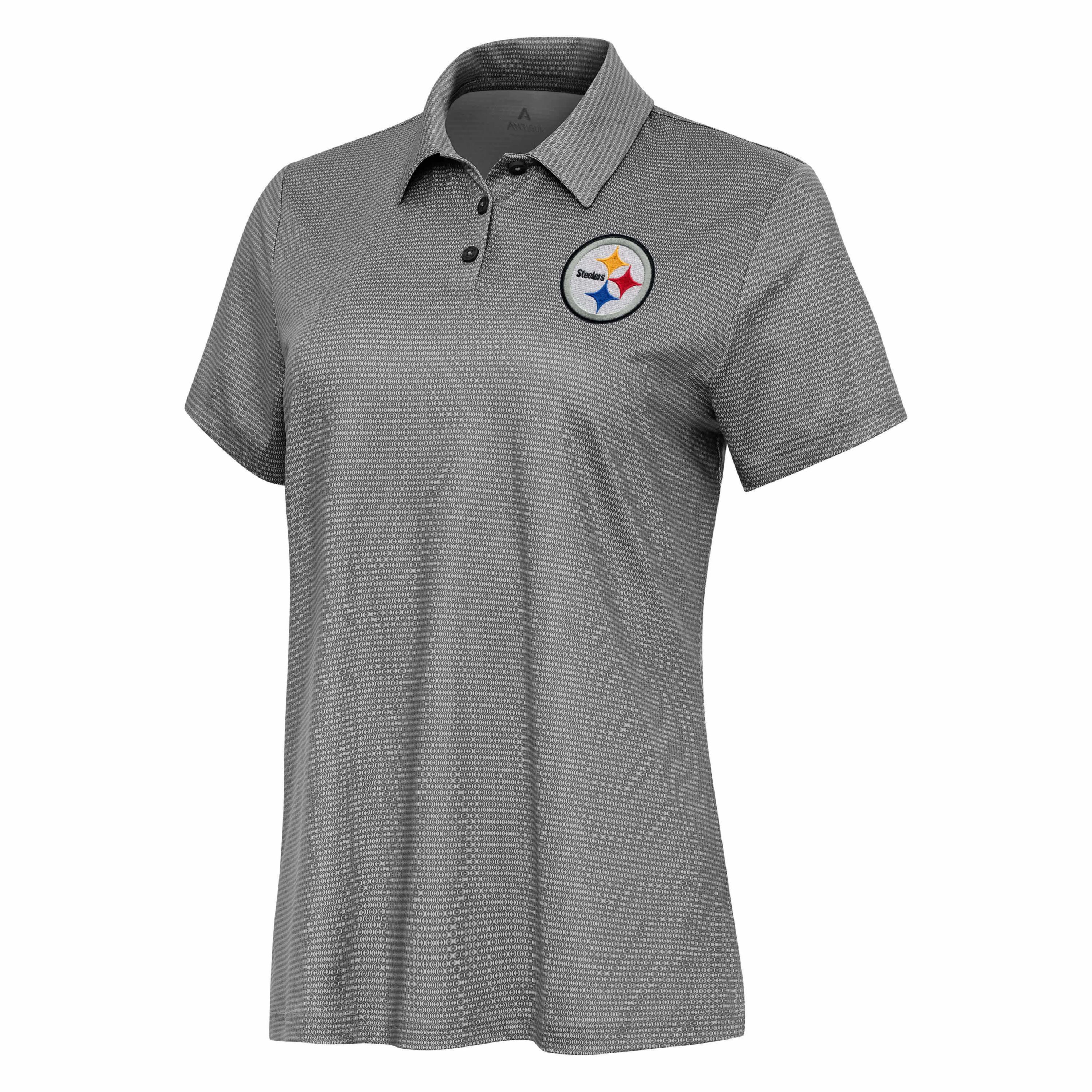 Antigua NFL Pittsburgh Steelers Womens Rings Polo