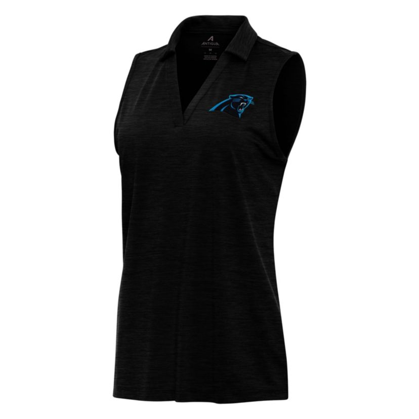 Antigua NFL Carolina Panthers Womens Layout S/L Polo