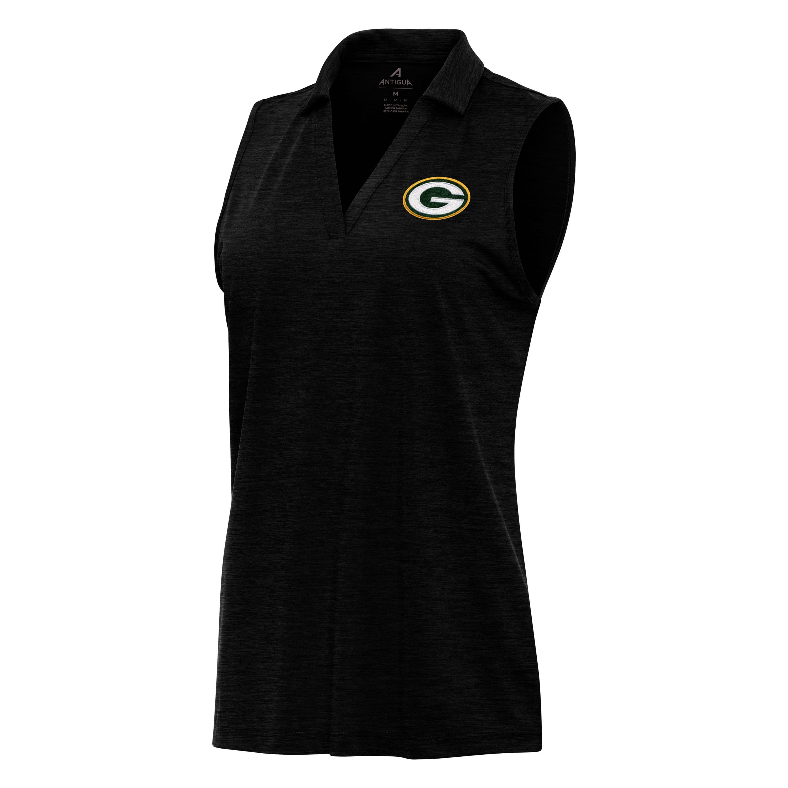 Antigua NFL Green Bay Packers Womens Layout S/L Polo