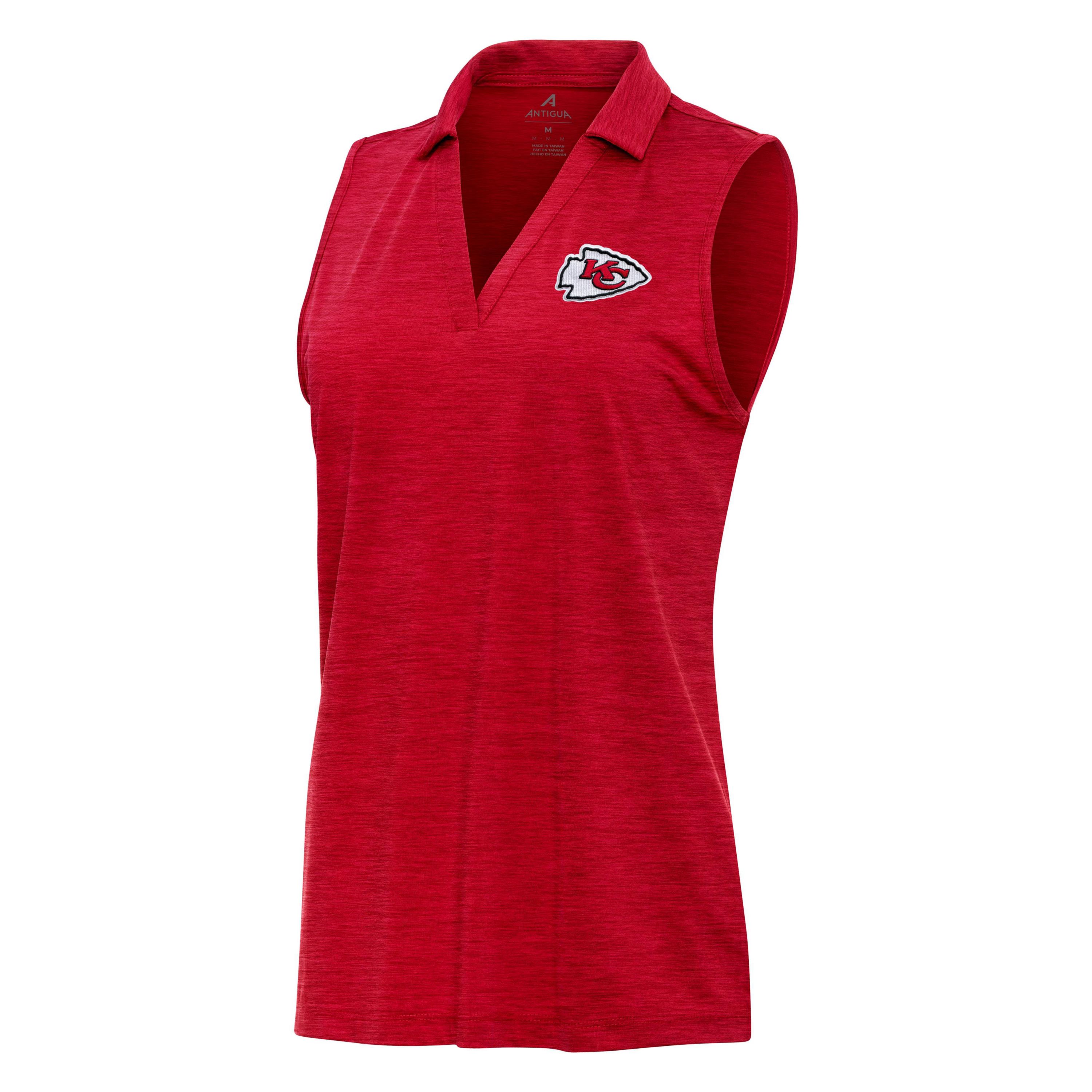 Antigua NFL Kansas City Chiefs Womens Layout S/L Polo