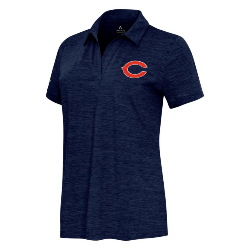 Antigua NFL Chicago Bears Womens Layout V-Neck Polo