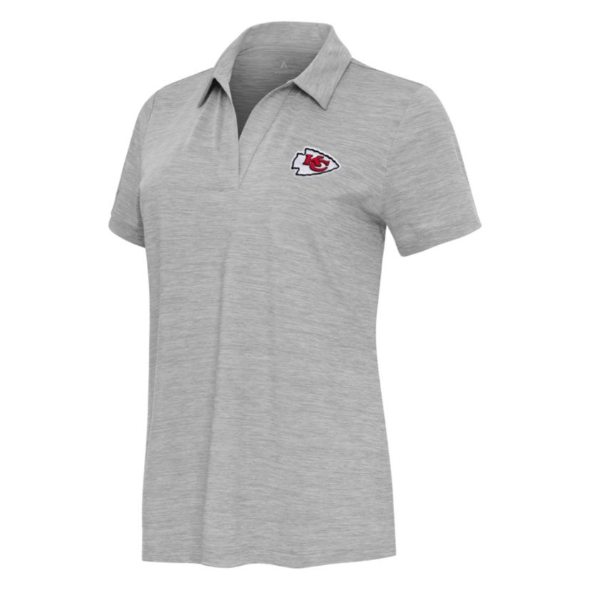 Antigua NFL Kansas City Chiefs Womens Layout V-Neck Polo