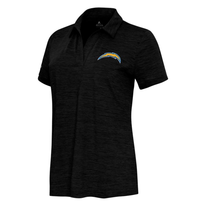 Antigua NFL Los Angeles Chargers Womens Layout V-Neck Polo