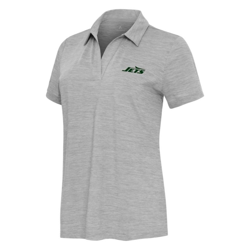 Antigua NFL New York Jets Womens Layout V-Neck Polo