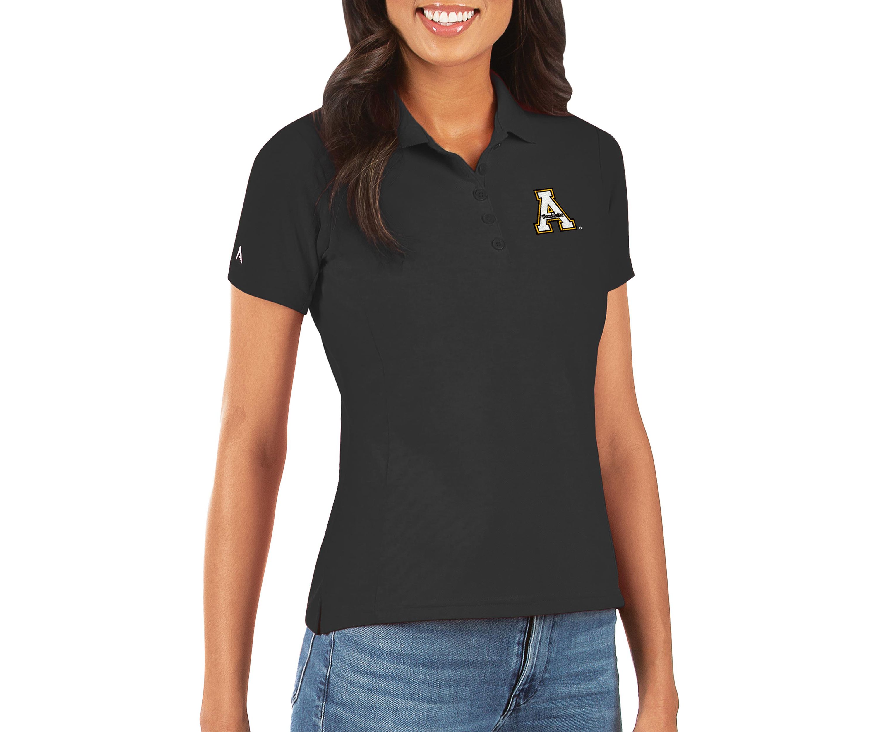 NCAA Appalachian State Mountaineers Legacy Pique Polo
