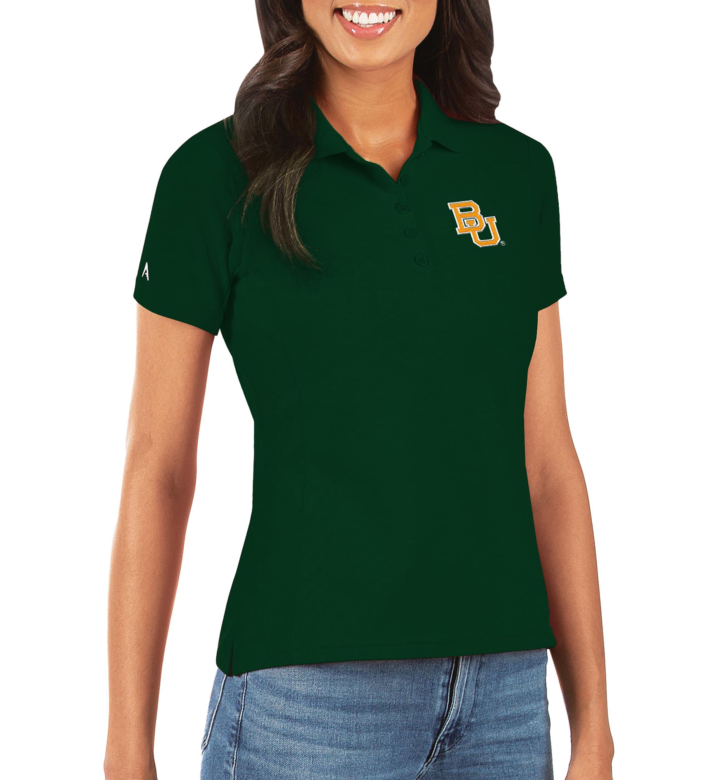 NCAA Baylor Bears Legacy Pique Polo
