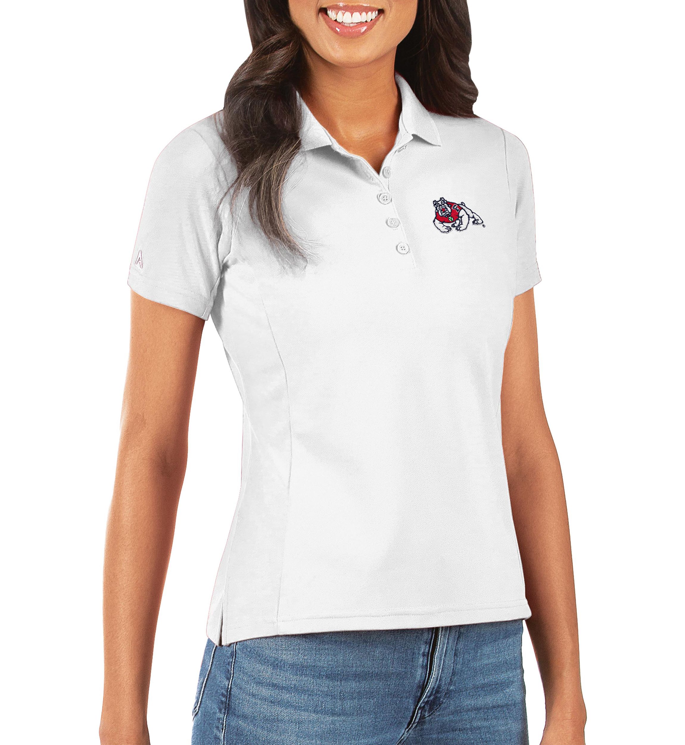 NCAA Fresno State Bulldogs Legacy Pique Polo