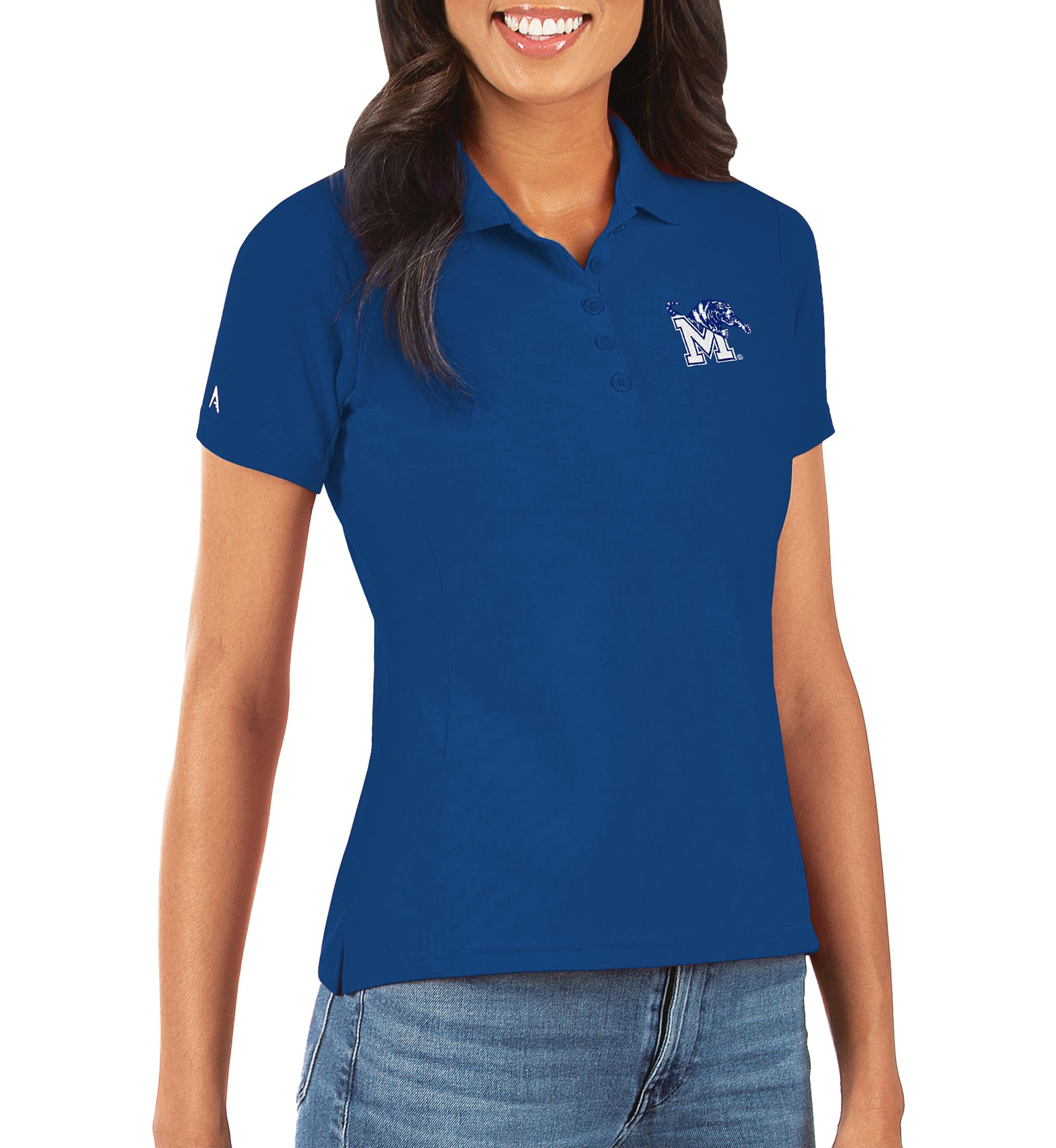 NCAA Memphis Tigers Legacy Pique Polo