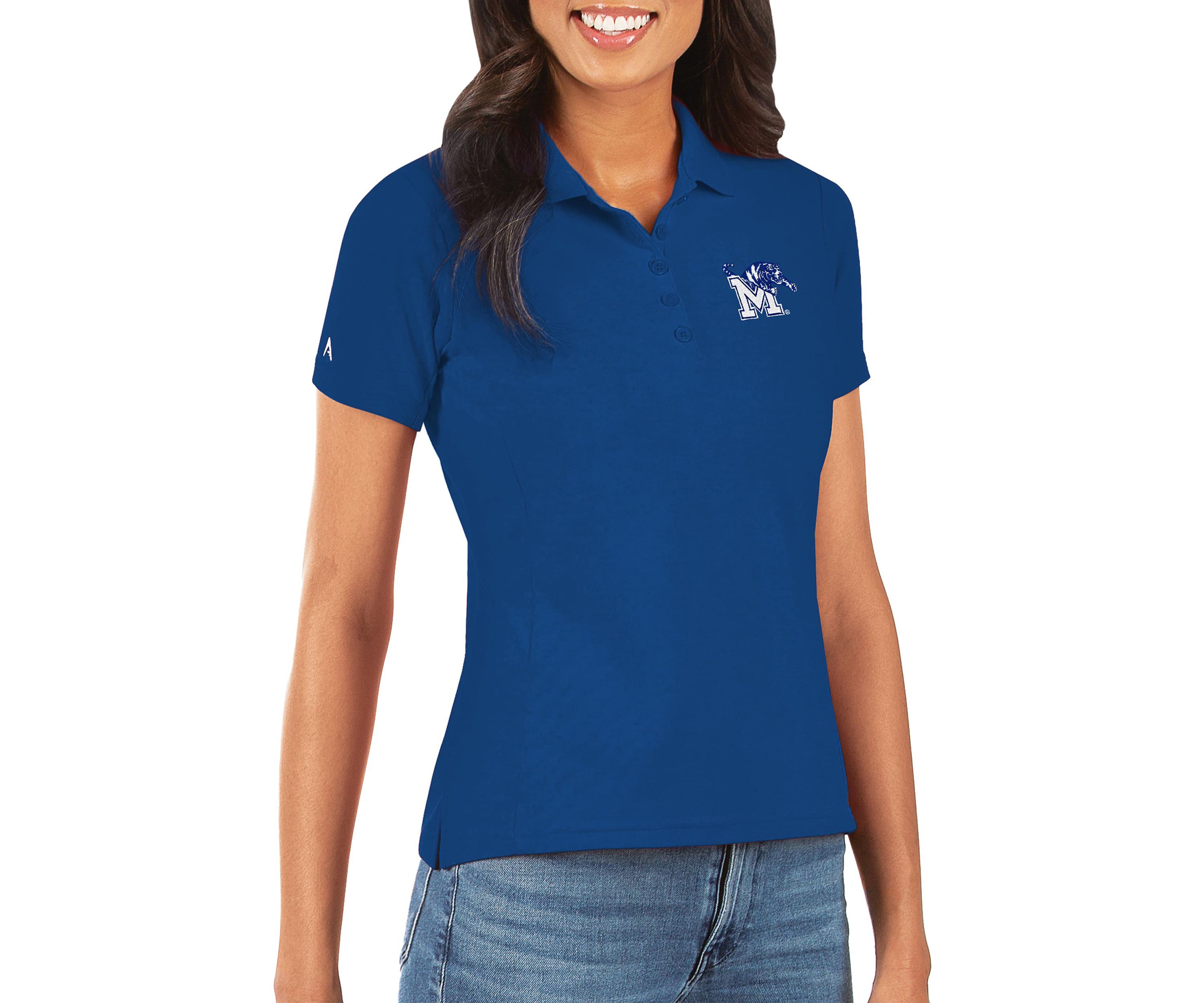 NCAA Memphis Tigers Legacy Pique Polo