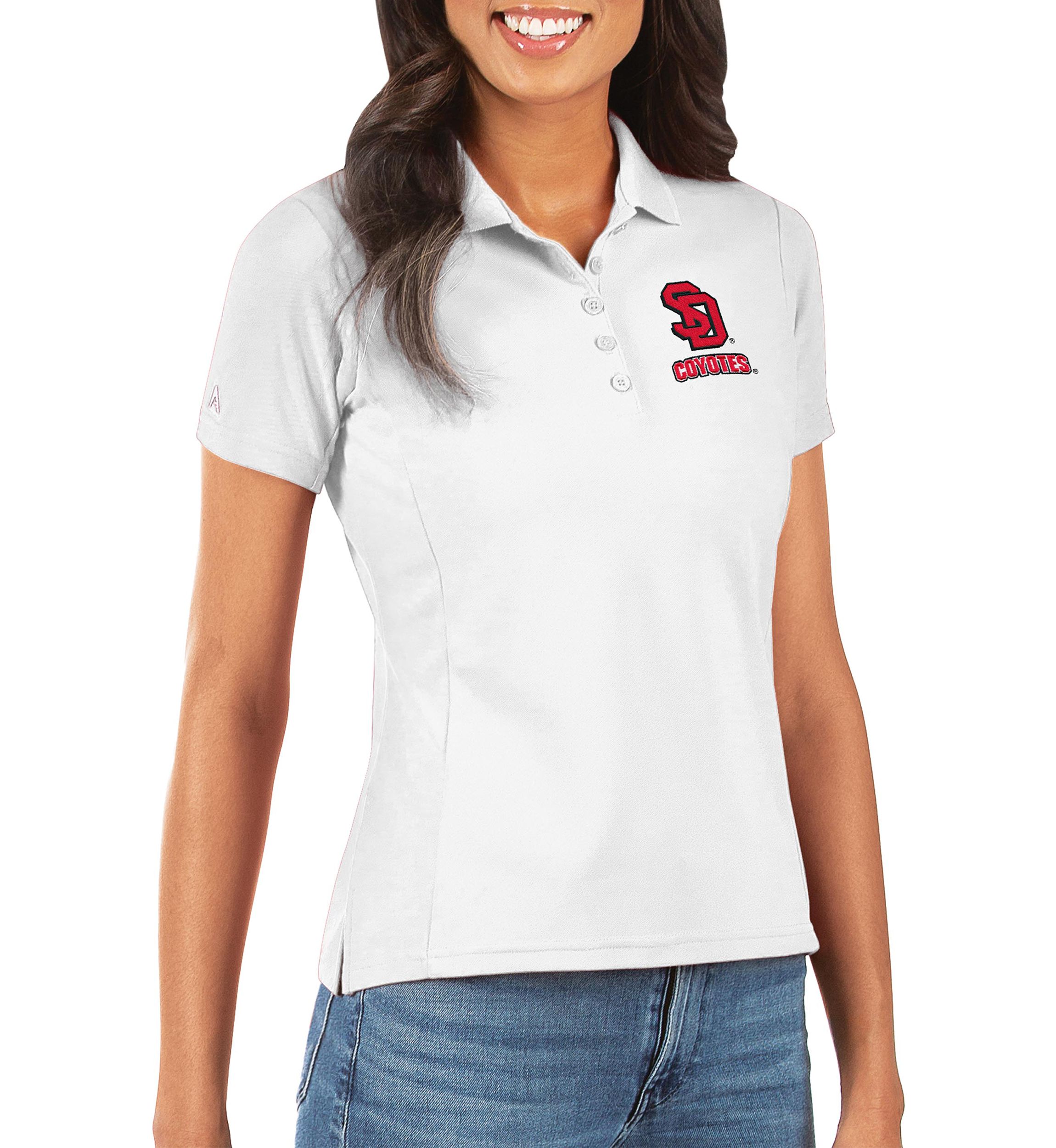 NCAA South Dakota Coyotes Legacy Pique Polo