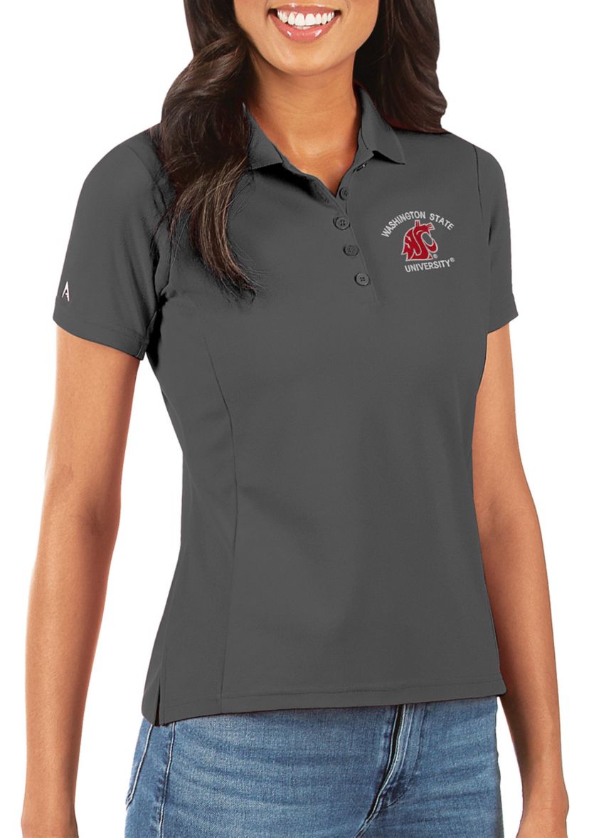 NCAA Washington State Cougars Legacy Pique Polo