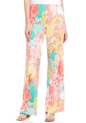 Melissa Paige Printed Soft Pants | Belk