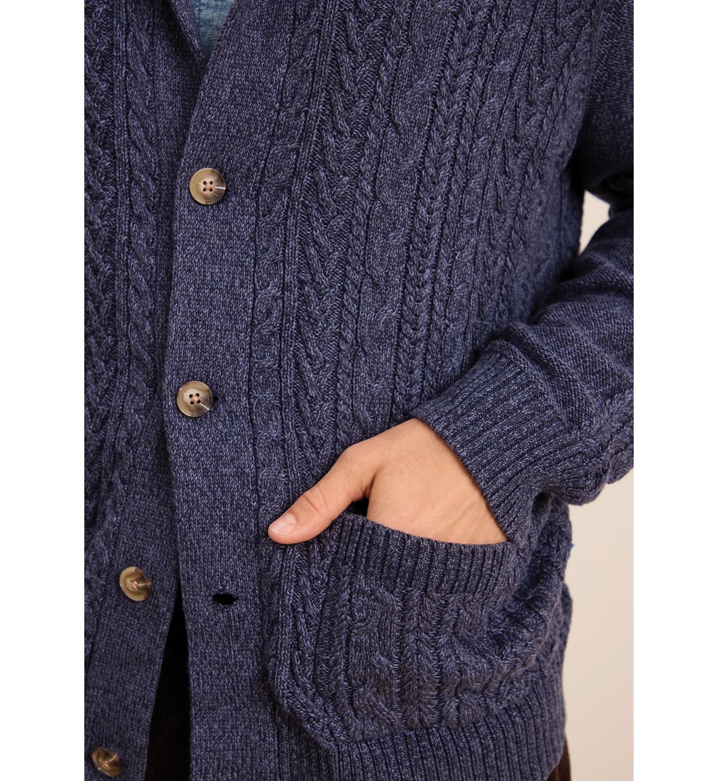 Sewing Down South x Crown & Ivy™ Cable Knit Cardigan