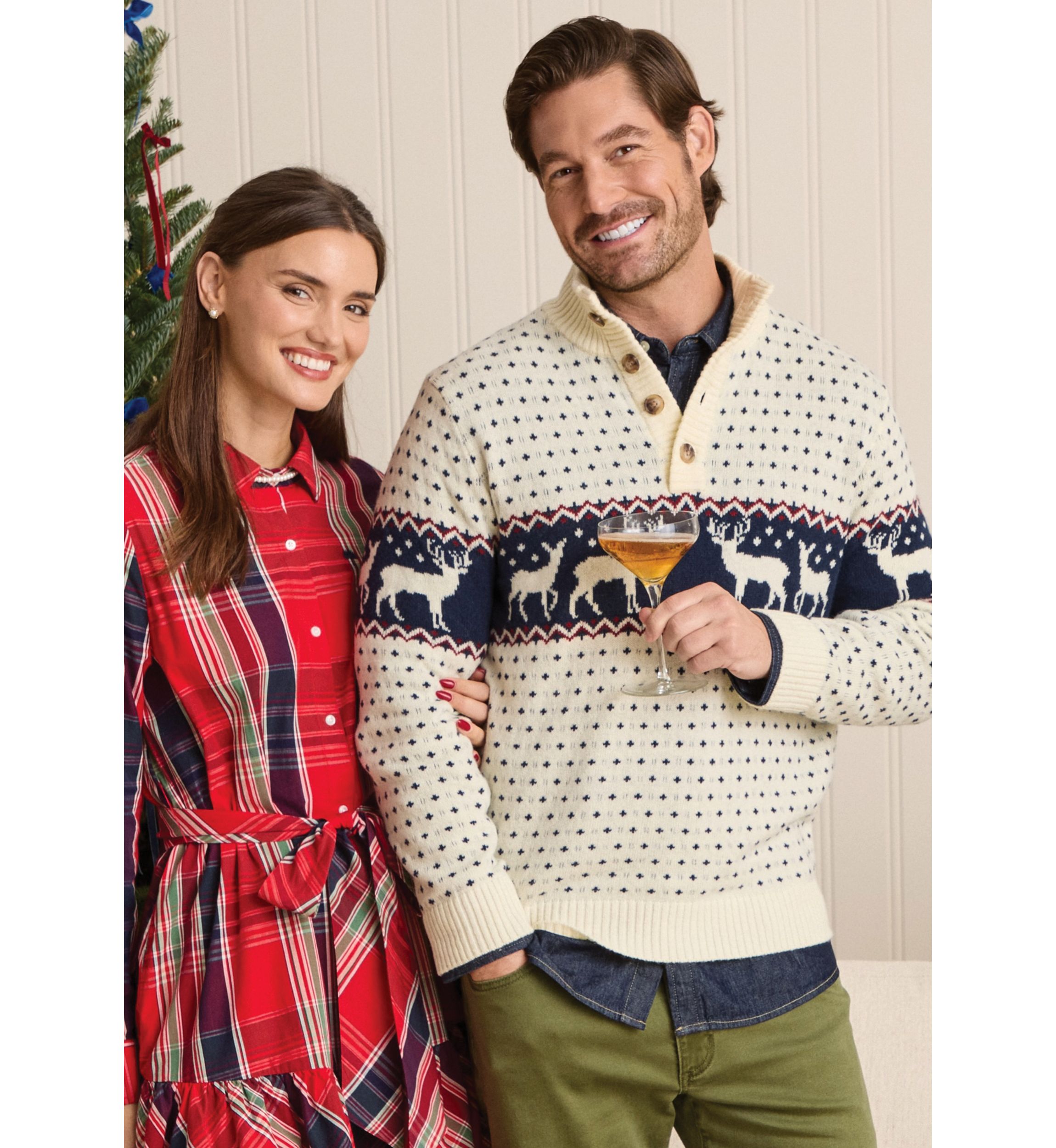 Sewing Down South x Crown & Ivy™ Fair Isle Sweater