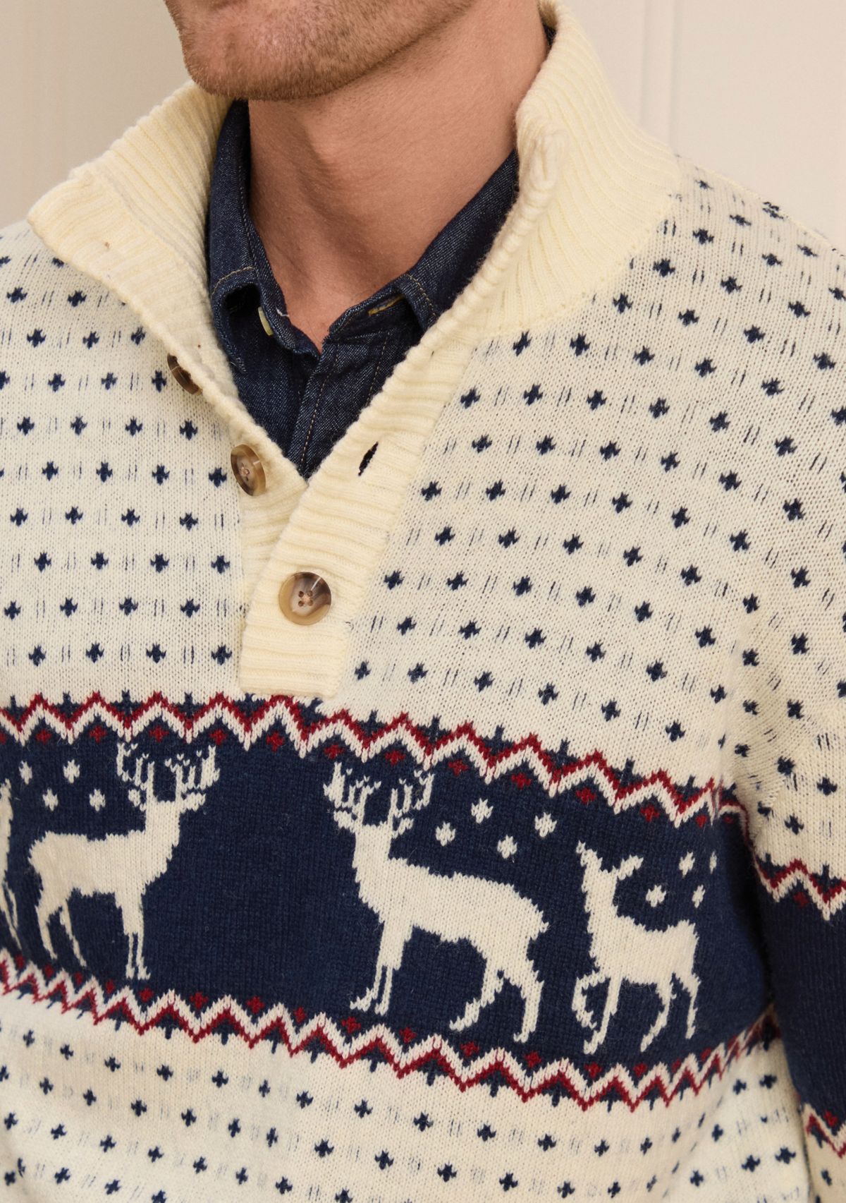 Sewing Down South x Crown & Ivy™ Fair Isle Sweater