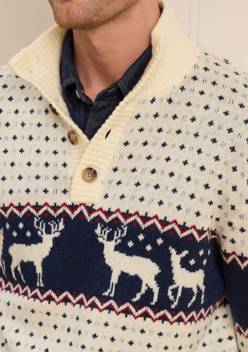 Sewing Down South x Crown & Ivy™ Fair Isle Sweater