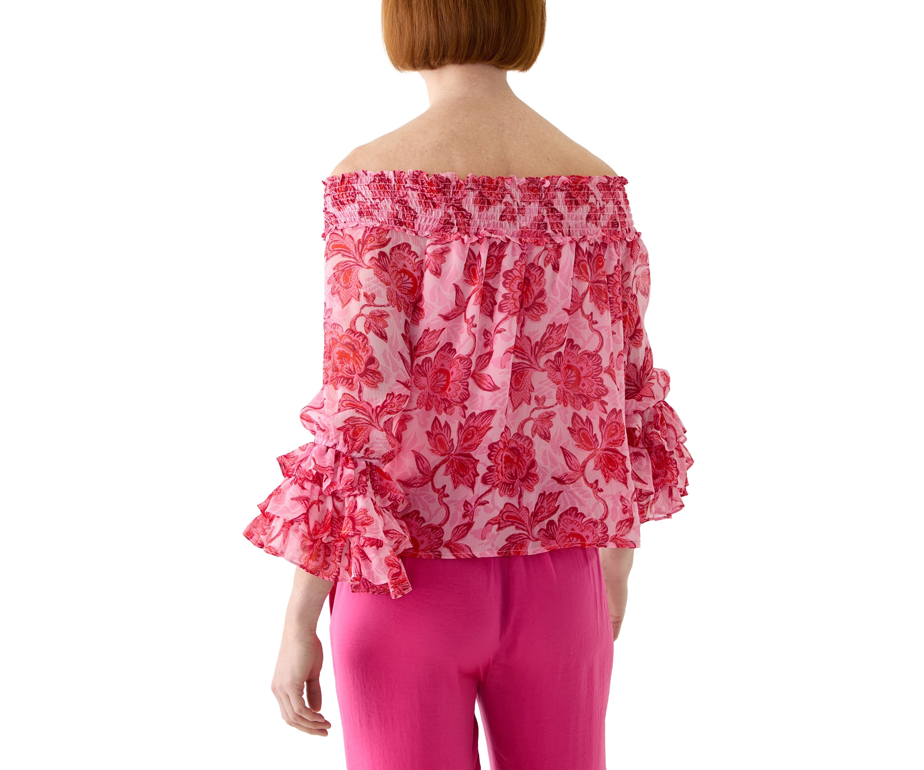 Petite Off the Shoulder Blouse
