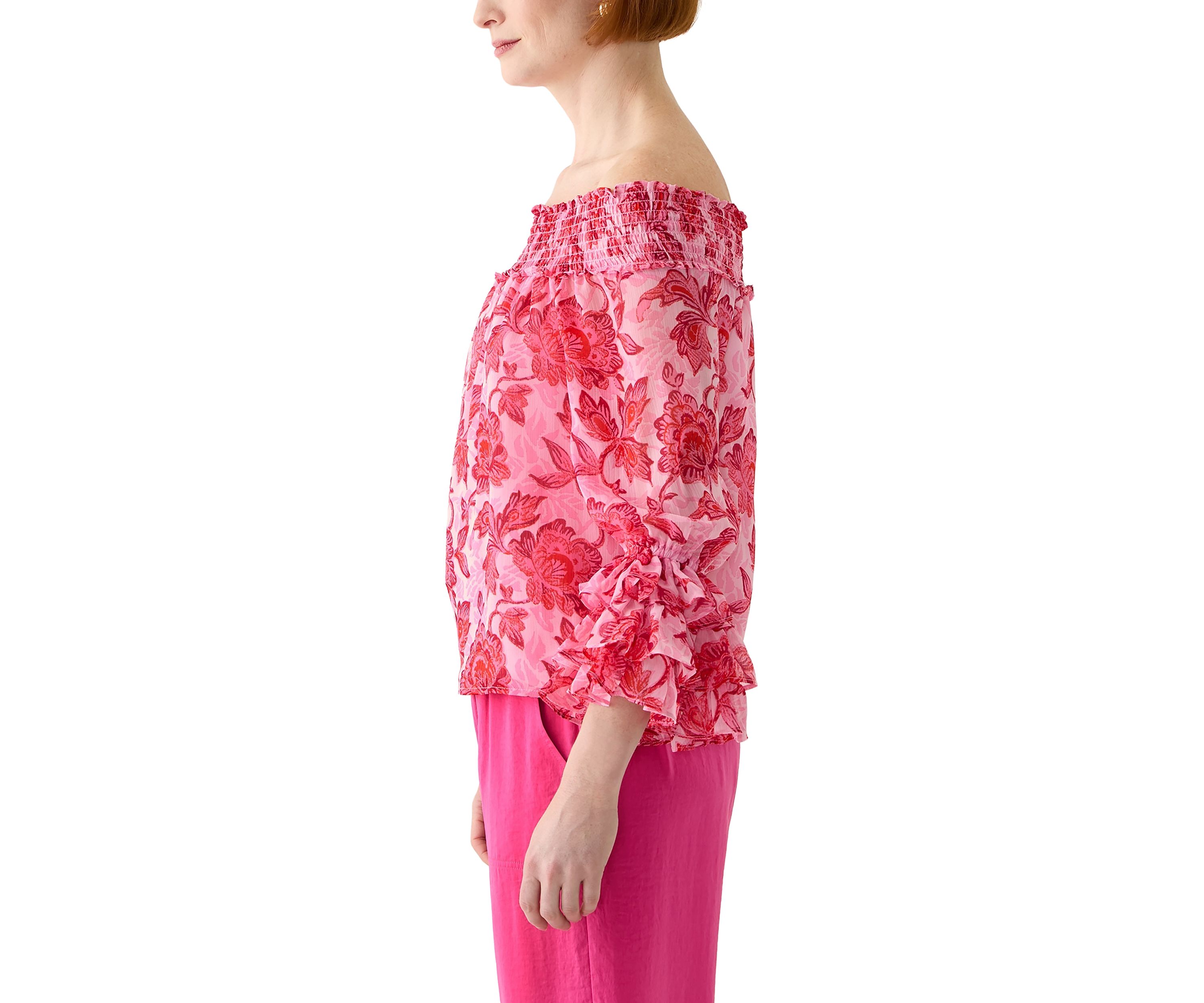 Petite Off the Shoulder Blouse