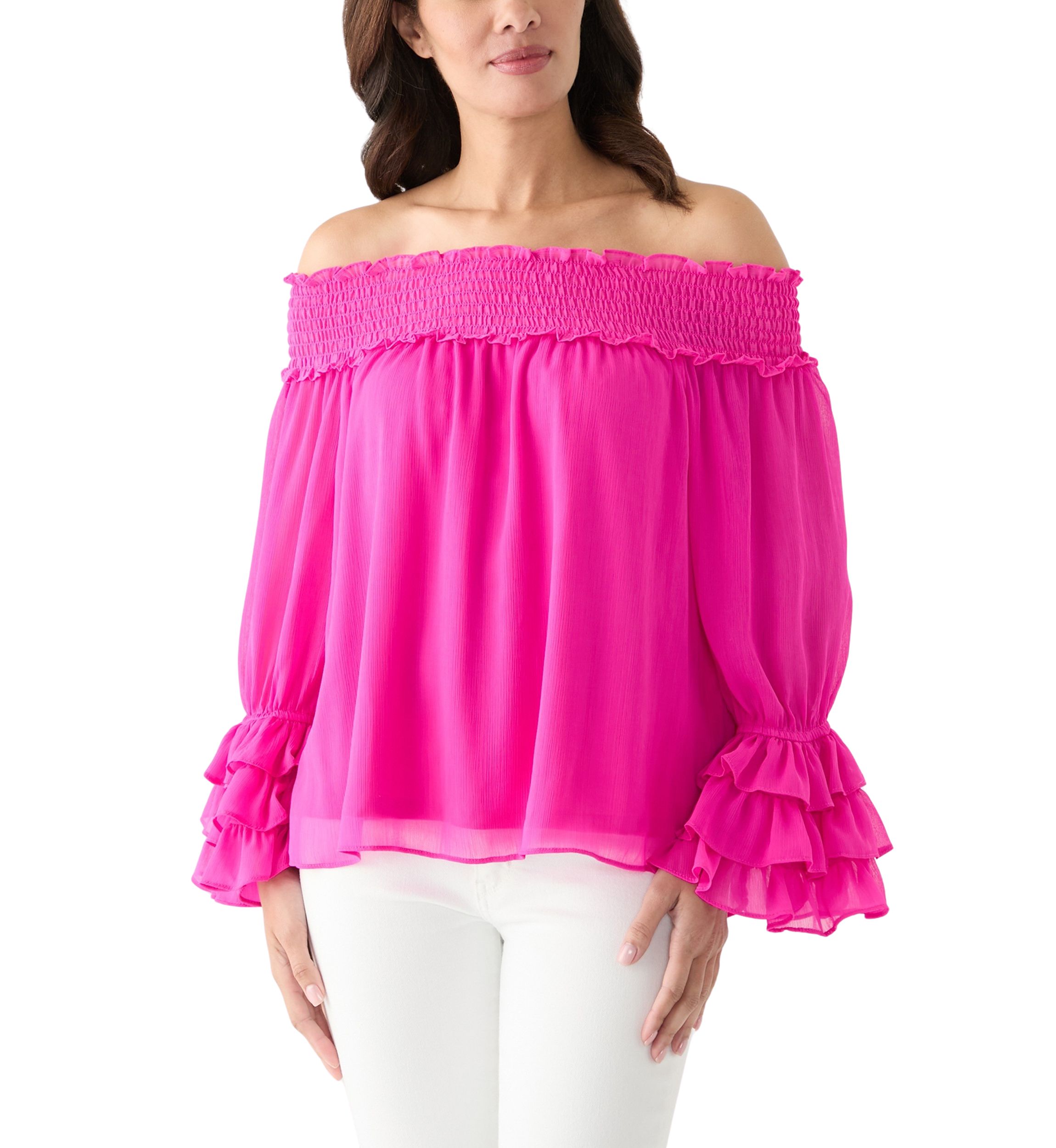 Petite Off the Shoulder Blouse