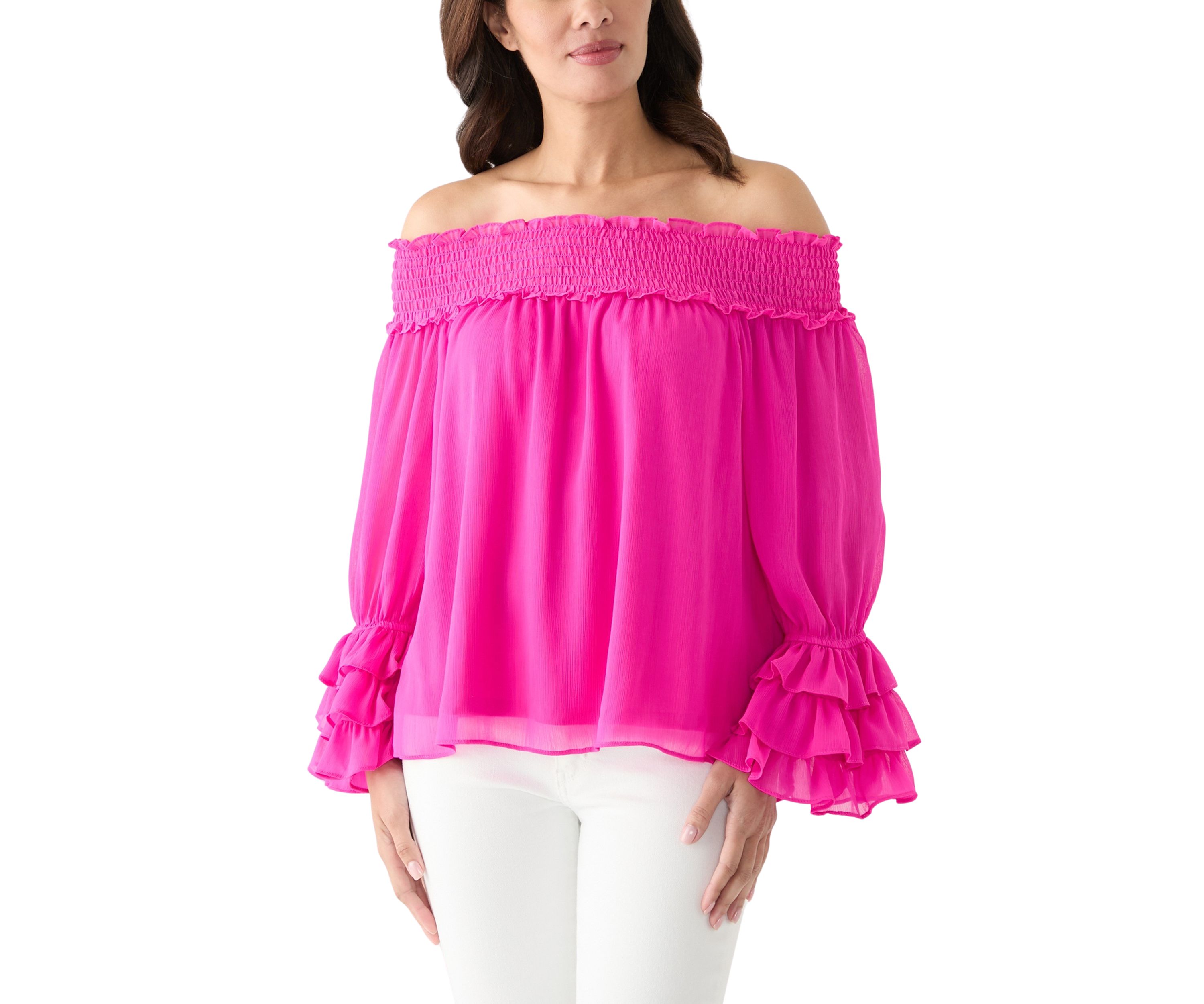 Petite Off the Shoulder Blouse