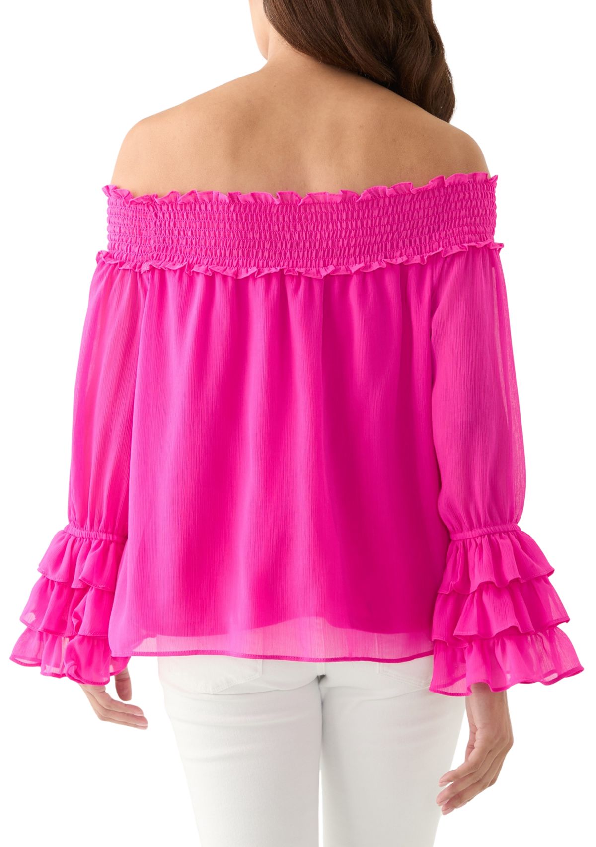 Petite Off the Shoulder Blouse