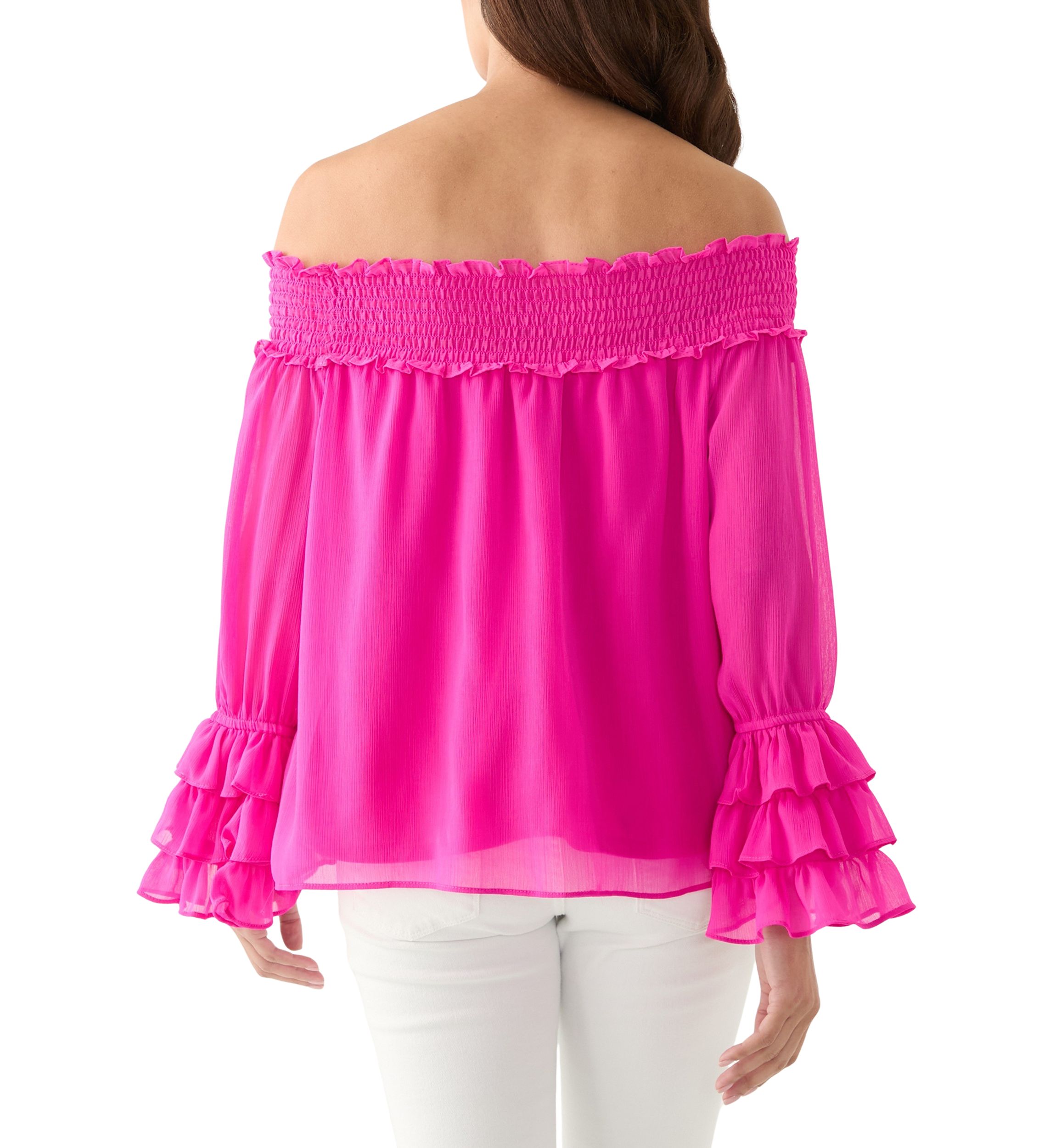 Petite Off the Shoulder Blouse