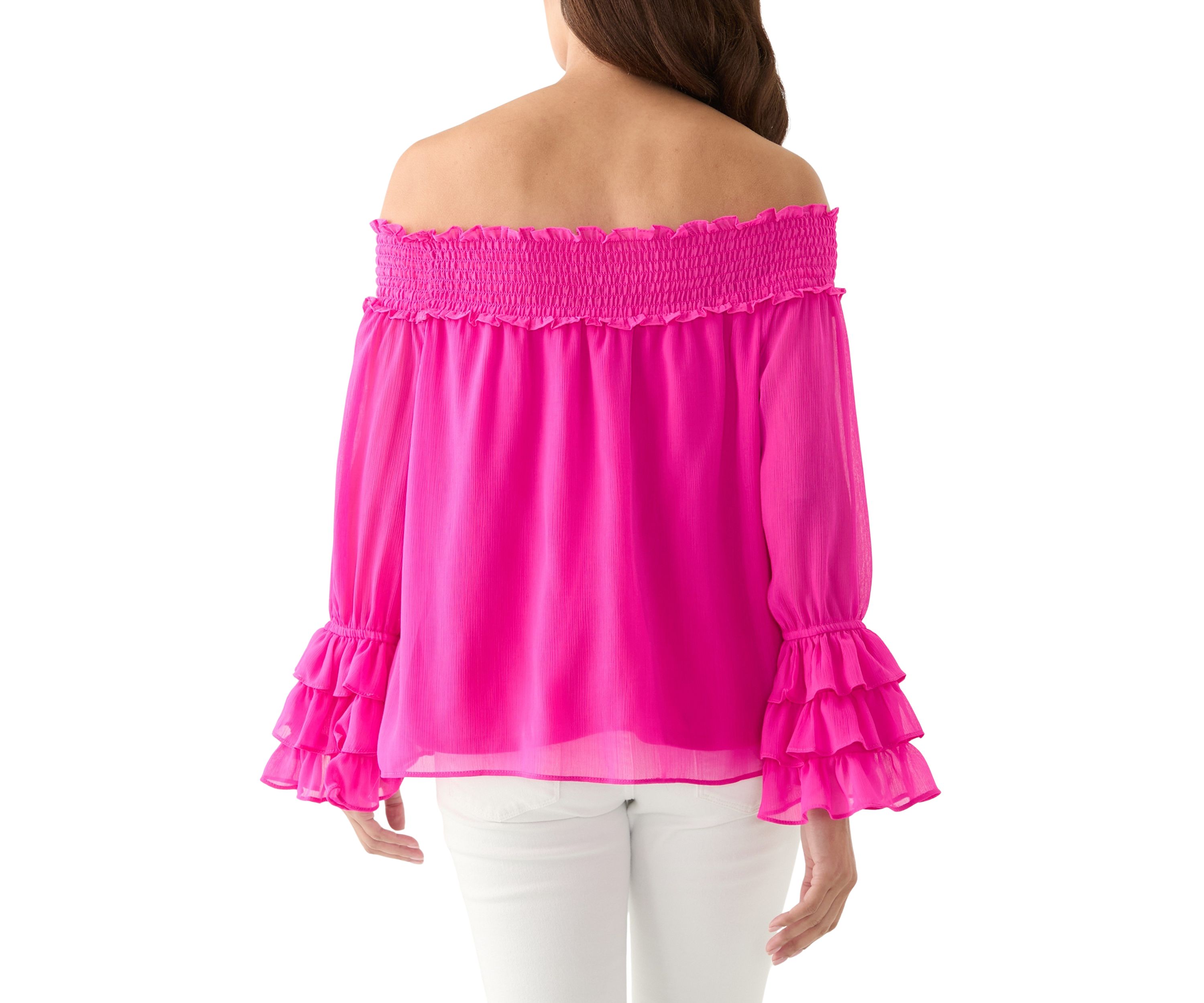 Petite Off the Shoulder Blouse