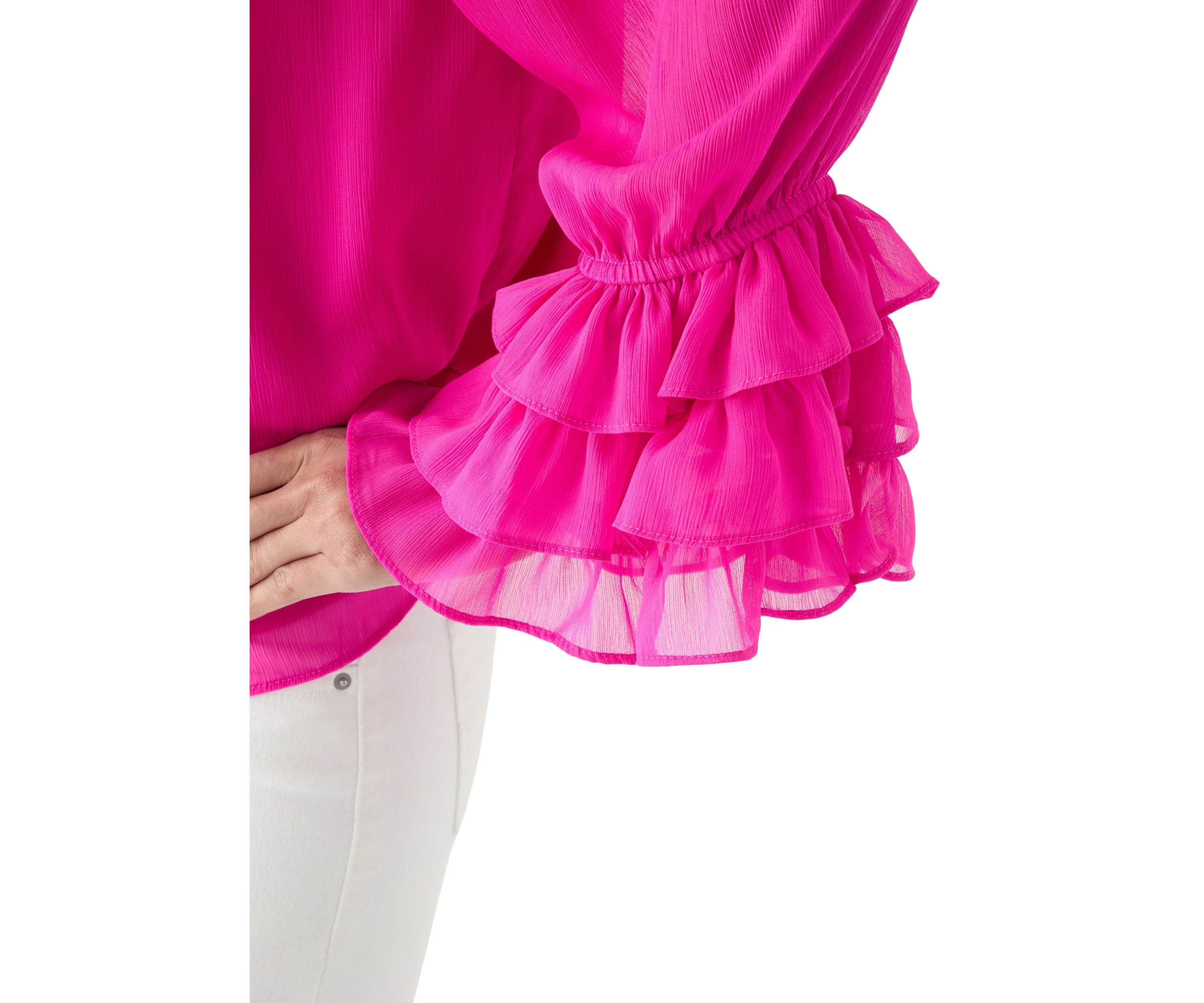 Petite Off the Shoulder Blouse