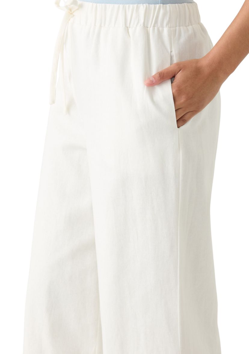 Womens Wide Leg Pull On Pants