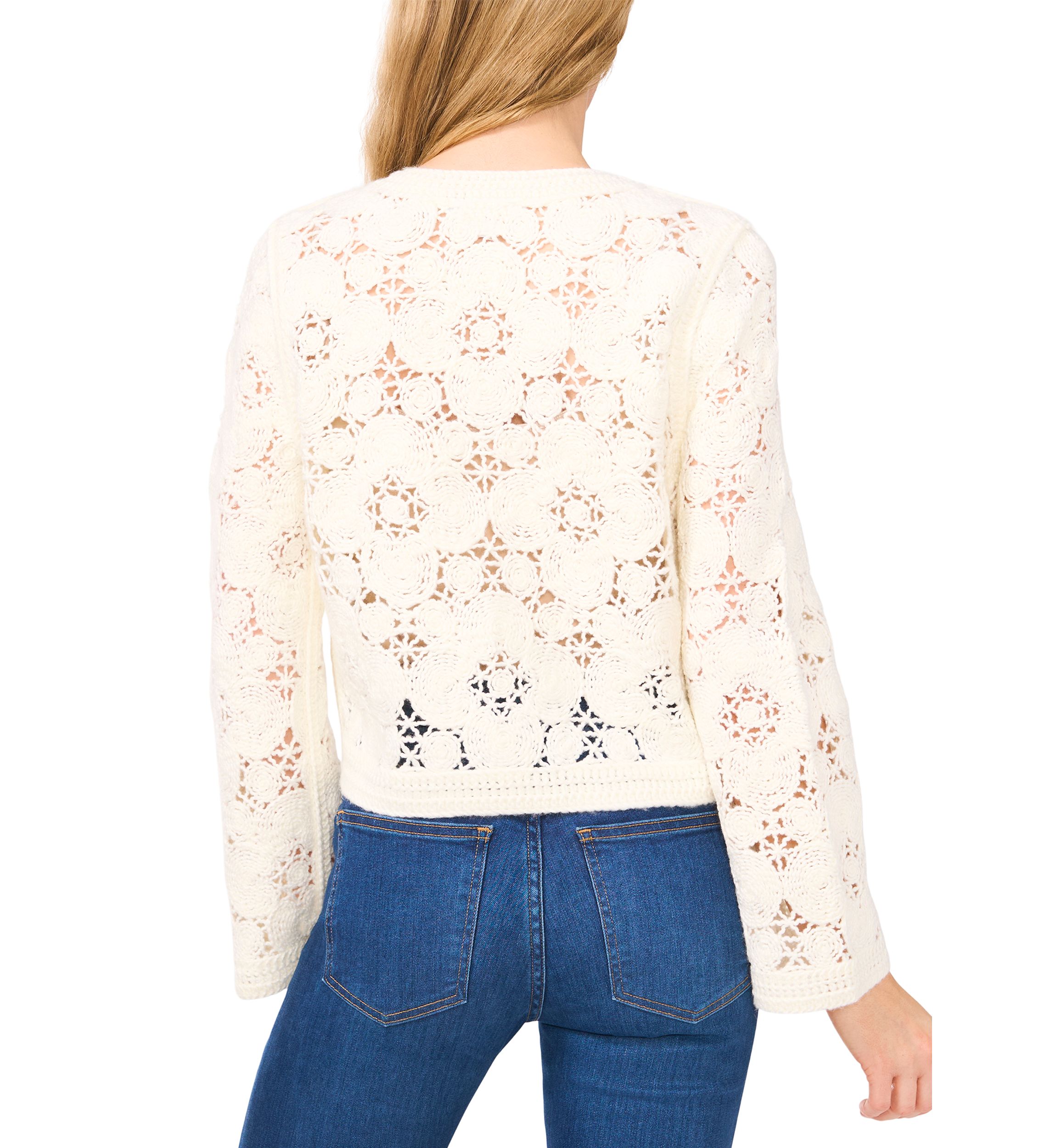 Womens Crochet Cardigan 