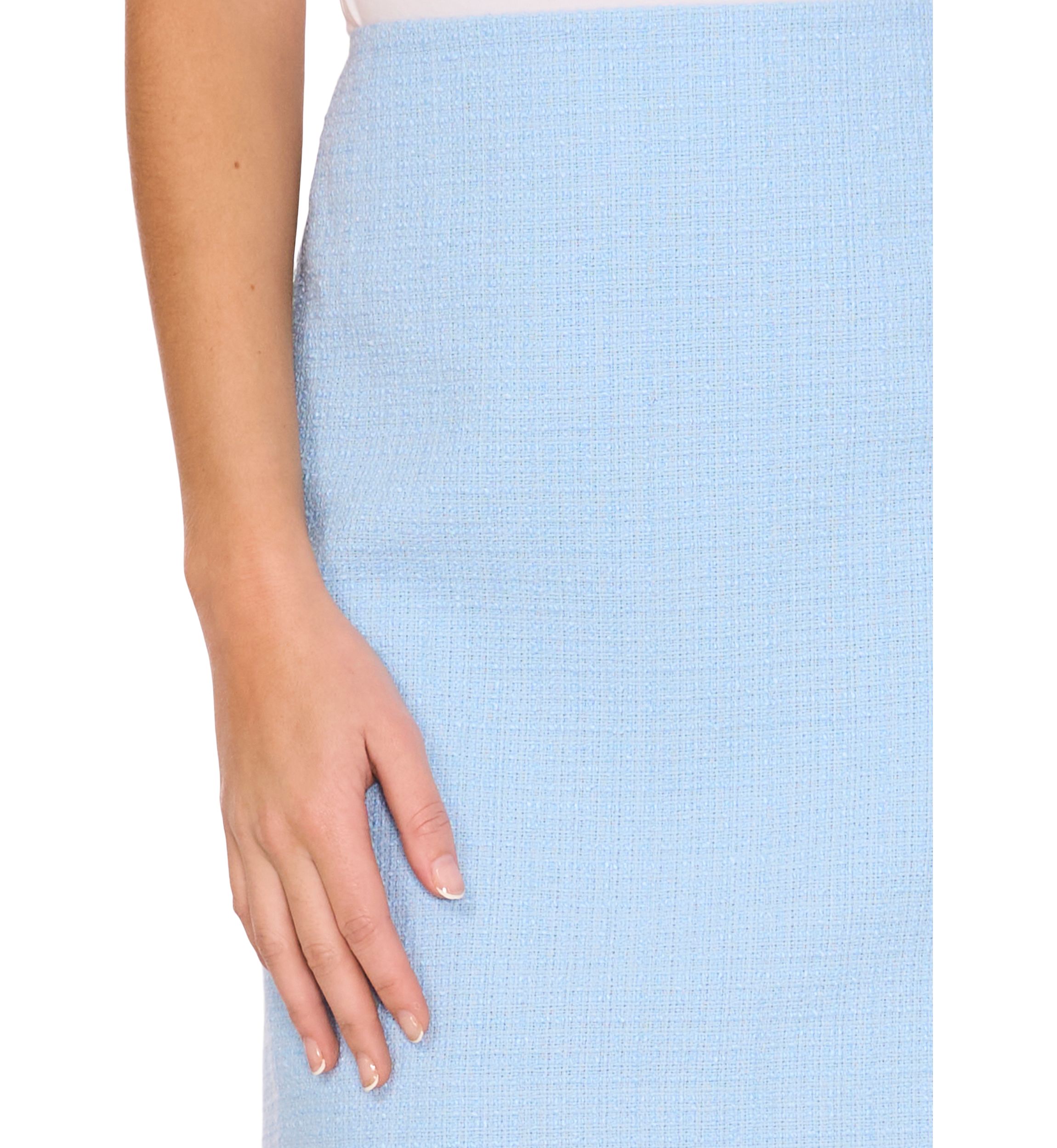 Womens A-Line Tweed Short Skirt 