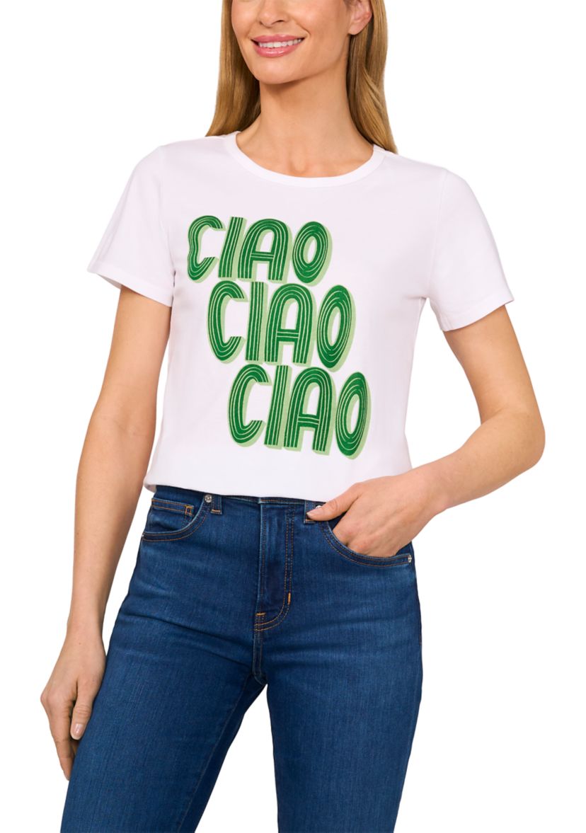 Womens Ciao Graphic T-Shirt