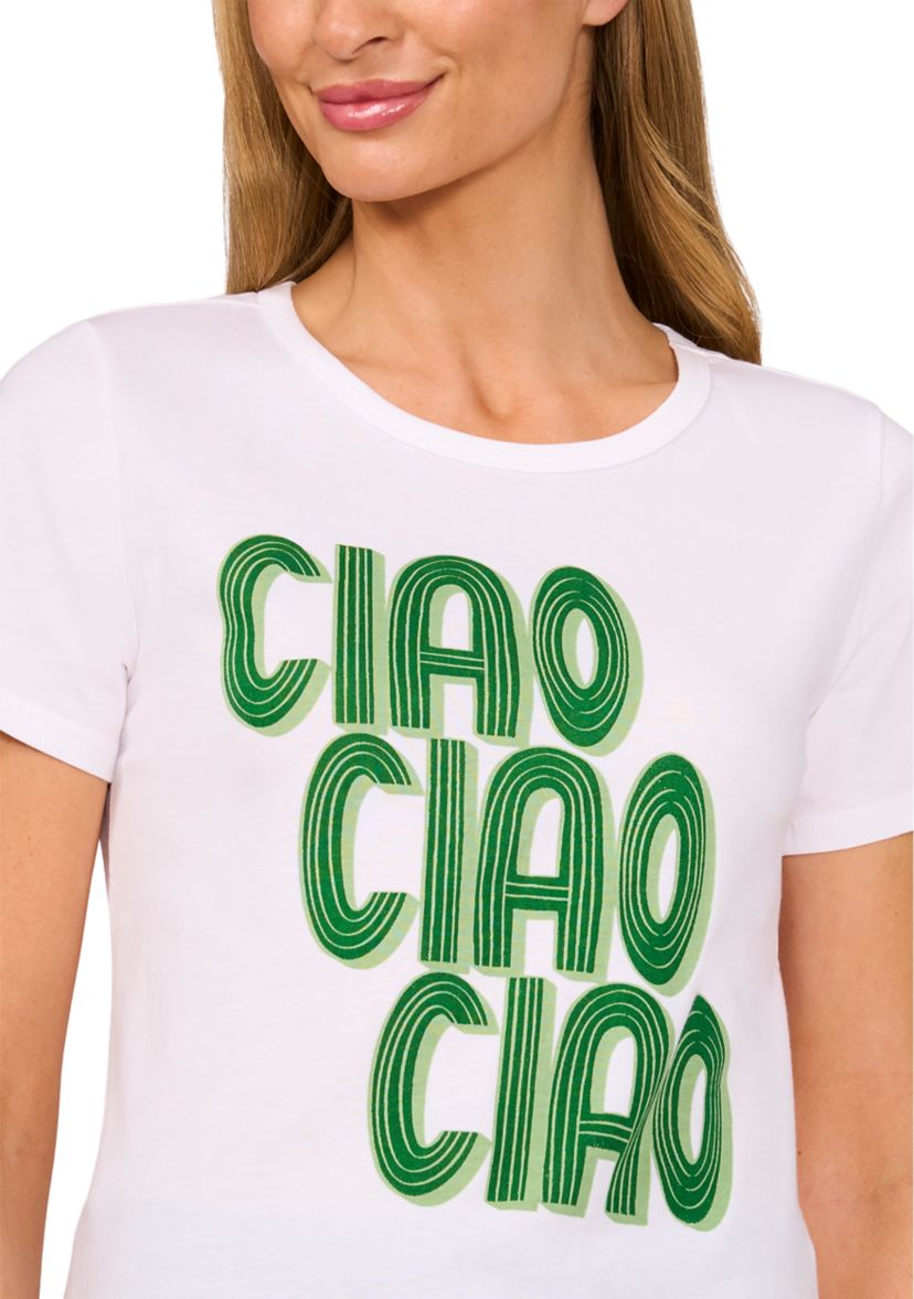 Womens Ciao Graphic T-Shirt