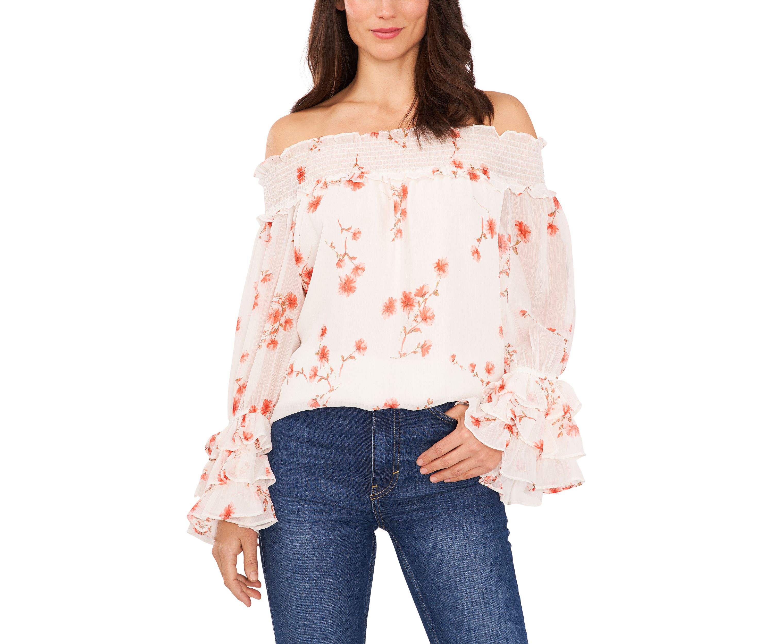 Womens Off the Shoulder Blouse