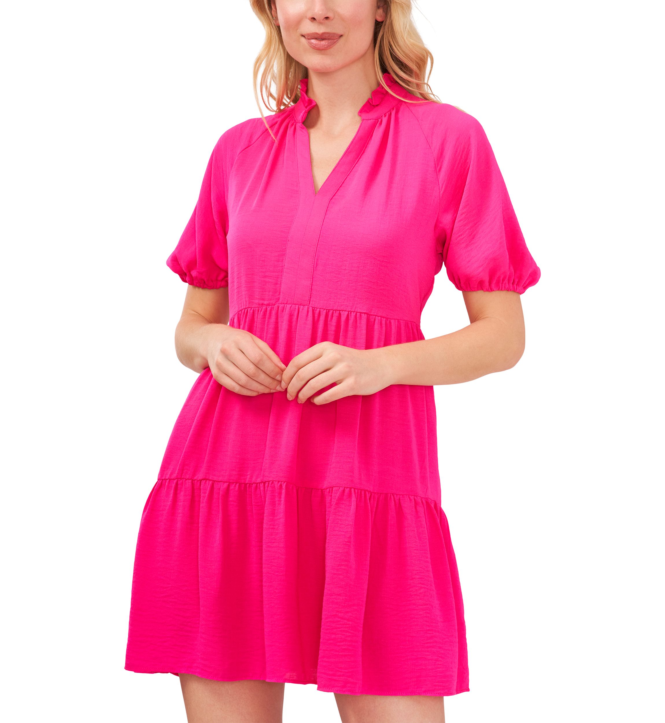 Drapey Gauze Baby Doll Dress