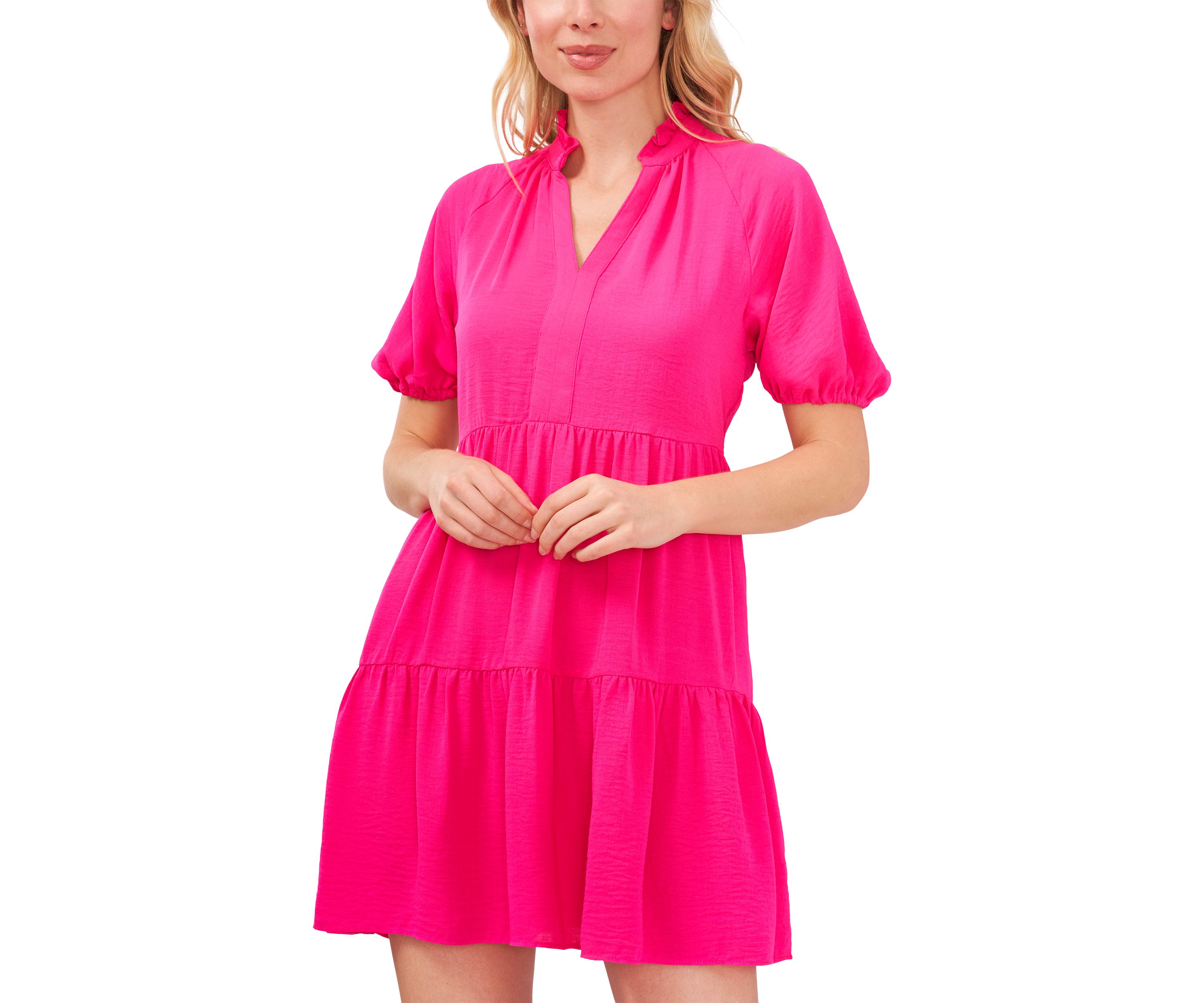 Drapey Gauze Baby Doll Dress
