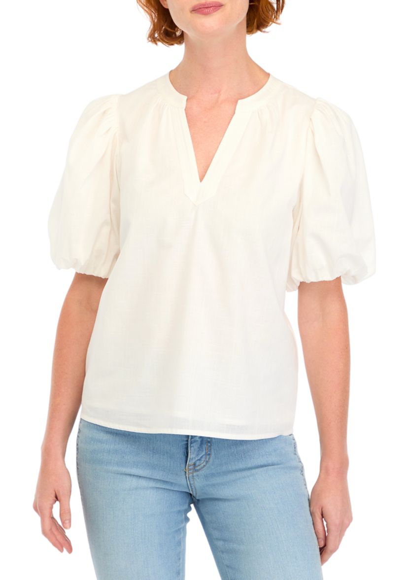 Womens Split Neck Blouse