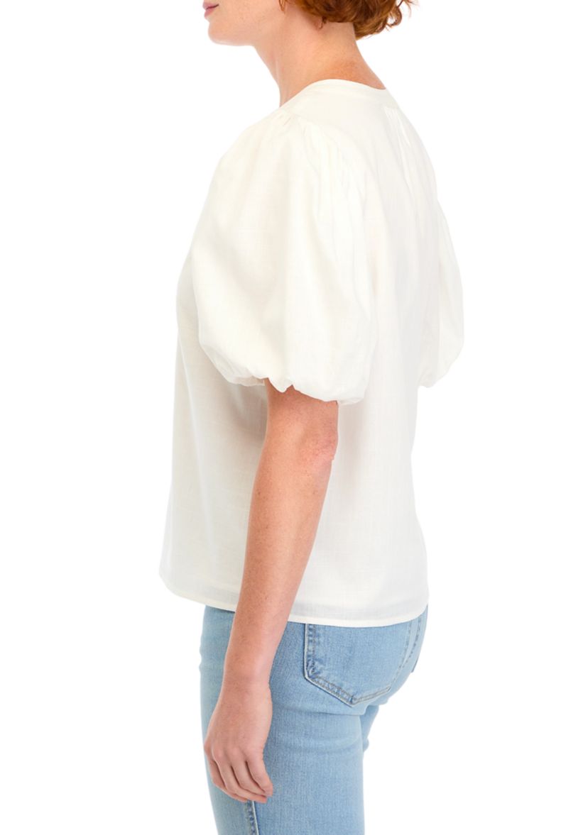 Womens Split Neck Blouse